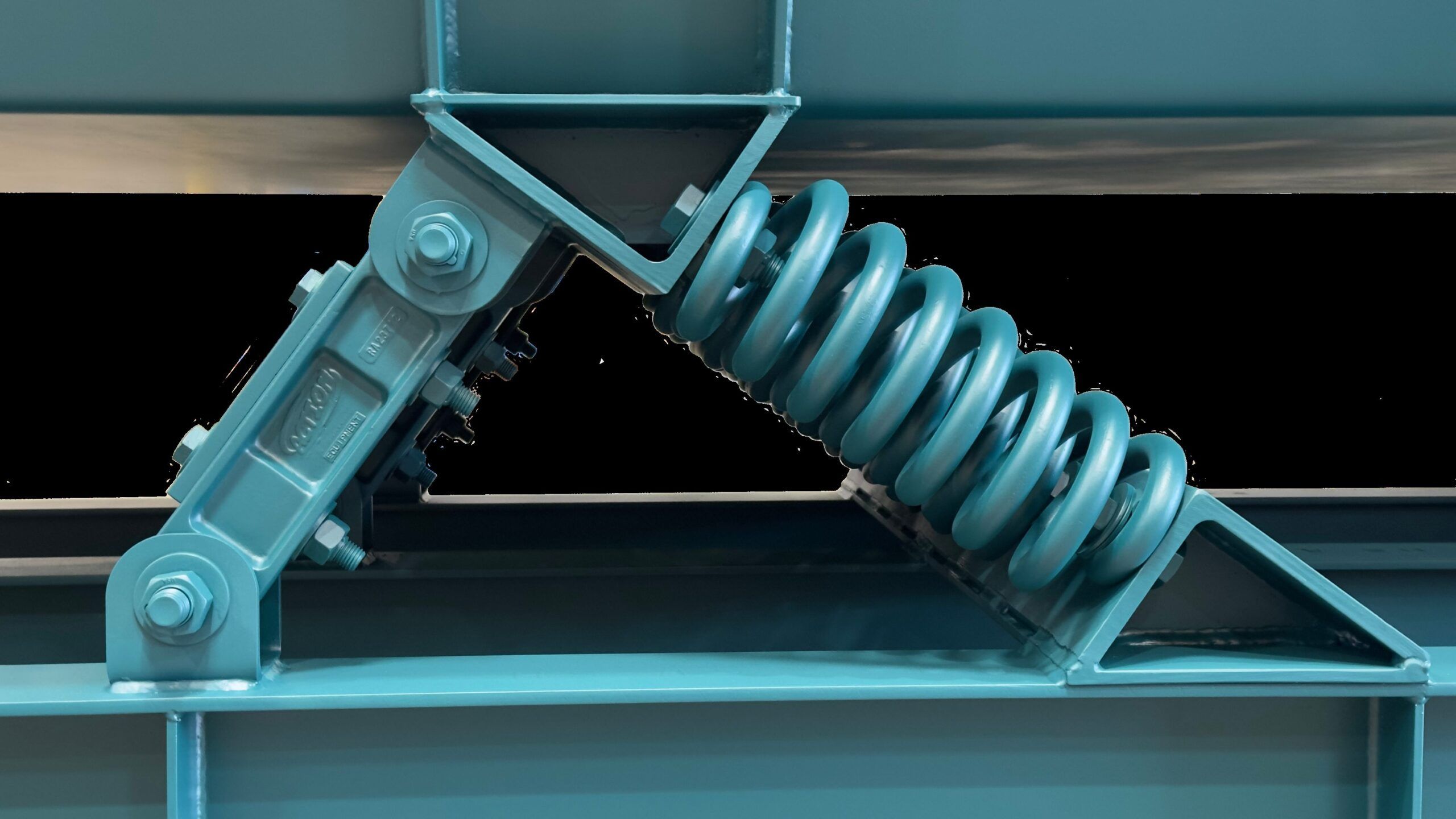 pan, base, rocker arm and spring